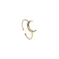 Heart Shaped Metal Silver Gold Ring Jewelry